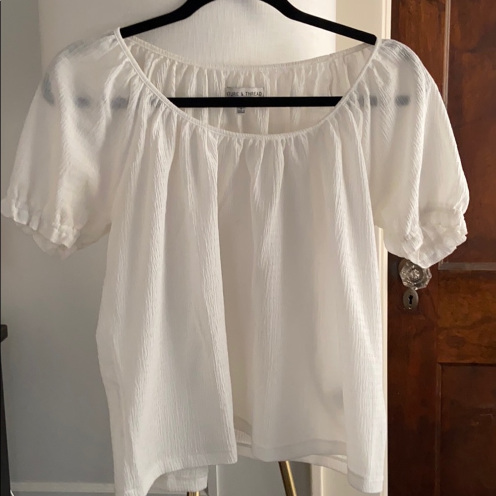 Texture & Thread (Madewell) short sleeved top
